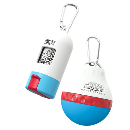 Neva Family Collaboration Pet Store Selected Supplies Outdoor Portable Cat and Dog Drinking Water Bottle Capsule Poop Bag Dispenser