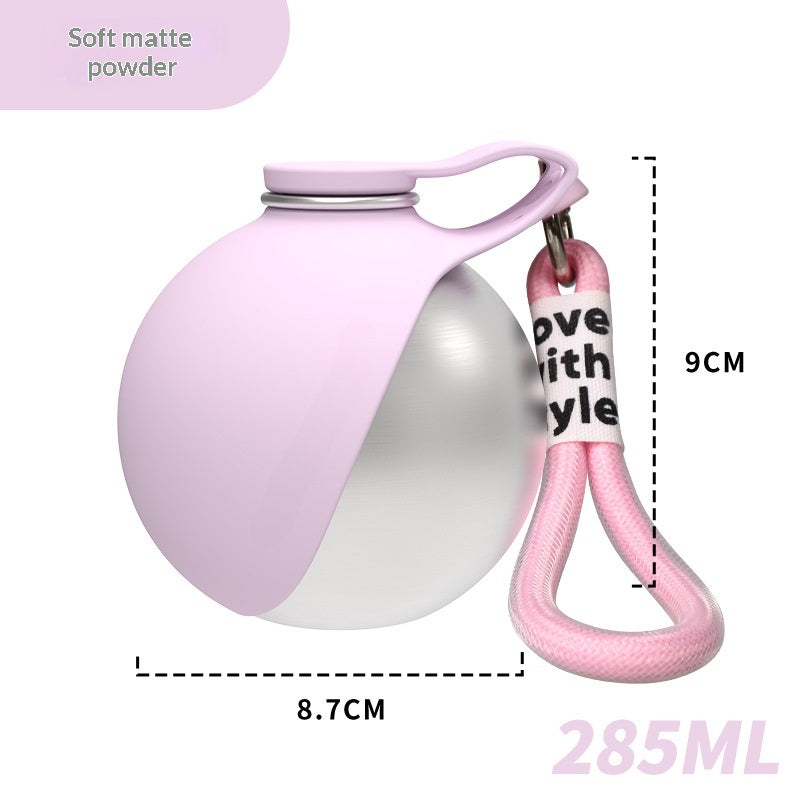 Water Bottle 304 Stainless Steel Foldable Spherical Drinking Device Small Dog Special Outdoor Portable Water Bottle