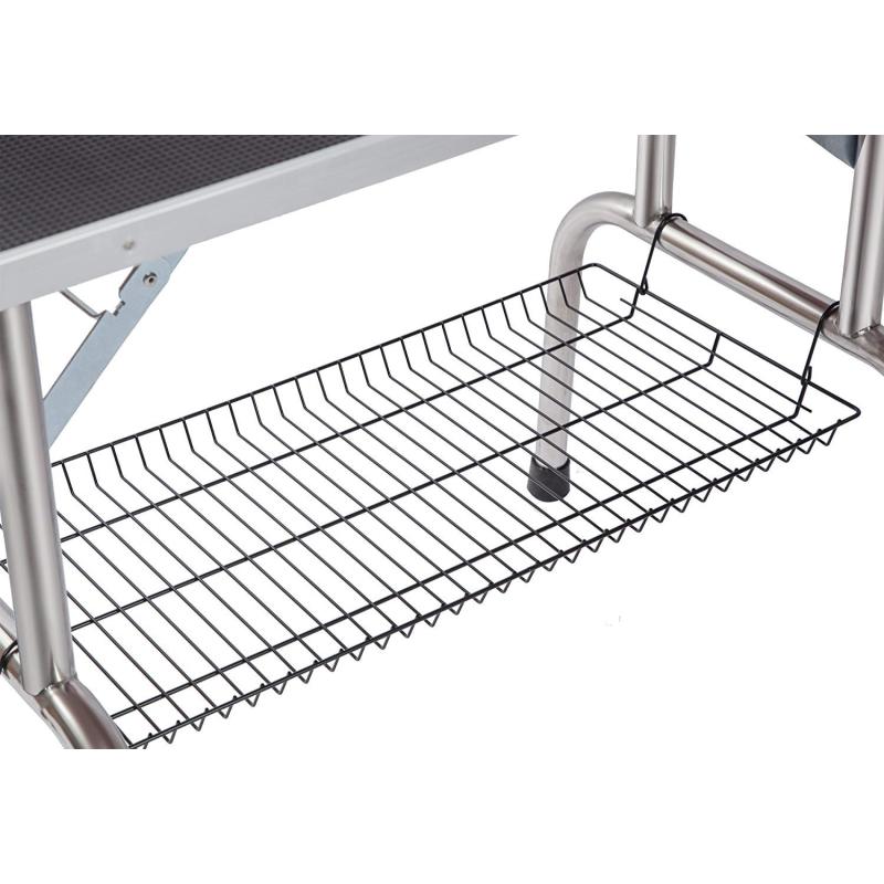 36" Professional Dog Pet Grooming Table Adjustable Heavy Duty Portable w/Arm & Noose & Mesh Tray   WL