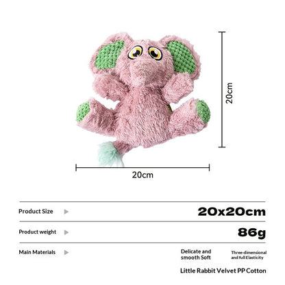 [Pet-Animal Series Dog Toy] Dog Toy Plush Sound-Making Self-Entertainment Artifact Durable Chew-Resistant