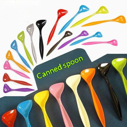 Can Spoon Dual-use Spoon Cat Dog Wet Food Snacks Nutritional Paste Dog Cat Rice Mix Medicine Feeding Pet Supplies