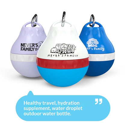 Neva Family Collaboration Pet Store Selected Supplies Outdoor Portable Cat and Dog Drinking Water Bottle Capsule Poop Bag Dispenser