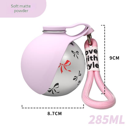 Water Bottle 304 Stainless Steel Foldable Spherical Drinking Device Small Dog Special Outdoor Portable Water Bottle