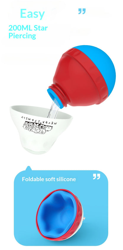 Neva Family Collaboration Pet Store Selected Supplies Outdoor Portable Cat and Dog Drinking Water Bottle Capsule Poop Bag Dispenser