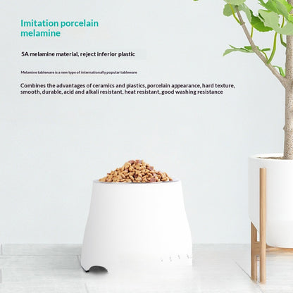 Dog Bowl Dog Food Bowl Pet Food Bowl Dog Food Bowl Protects Neck Anti-Spill High Bowl for Medium and Large Dogs