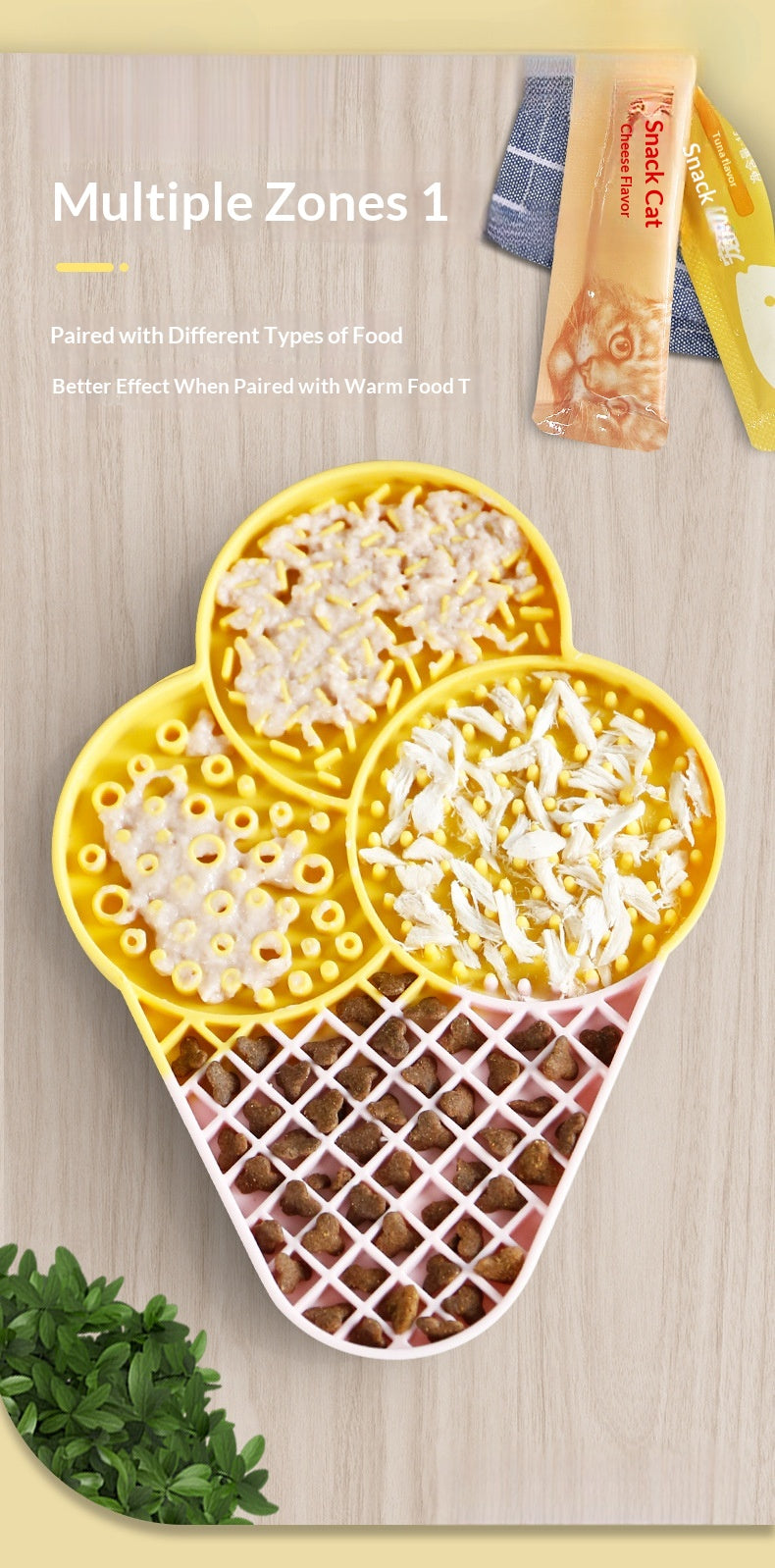 Pet Silicone Lick Mat Wet Food Nutritional Paste Slow Feeder Mat Dog Cat Interactive Fun Lick Pad