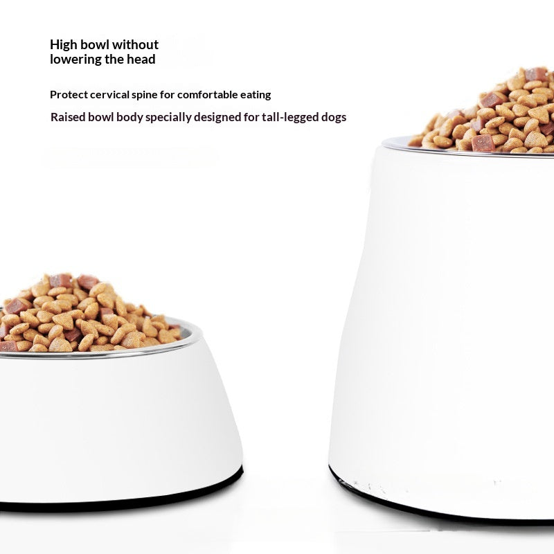 Dog Bowl Dog Food Bowl Pet Food Bowl Dog Food Bowl Protects Neck Anti-Spill High Bowl for Medium and Large Dogs
