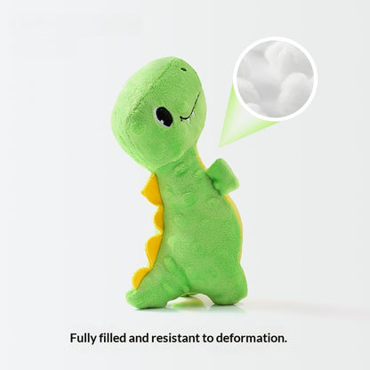 [Dinosaur Family Series Dog Toys] Plush Teddy Small and Medium-sized Dog Teething Sound Artifact