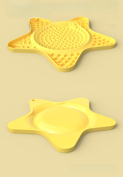 Pet Silicone Lick Mat Wet Food Nutritional Paste Slow Feeder Mat Dog Cat Interactive Fun Lick Pad