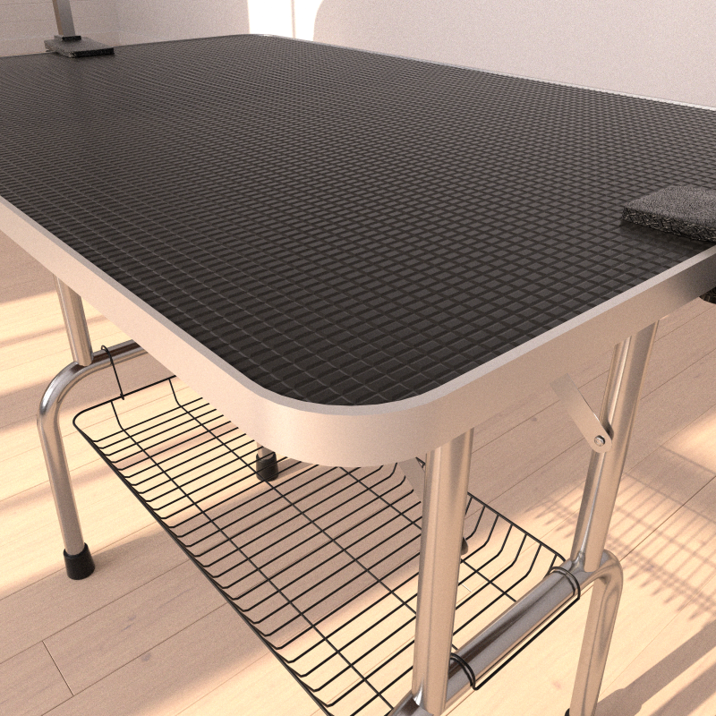 36" Professional Dog Pet Grooming Table Adjustable Heavy Duty Portable w/Arm & Noose & Mesh Tray   WL