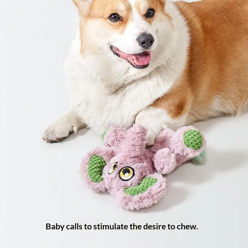 [Pet-Animal Series Dog Toy] Dog Toy Plush Sound-Making Self-Entertainment Artifact Durable Chew-Resistant