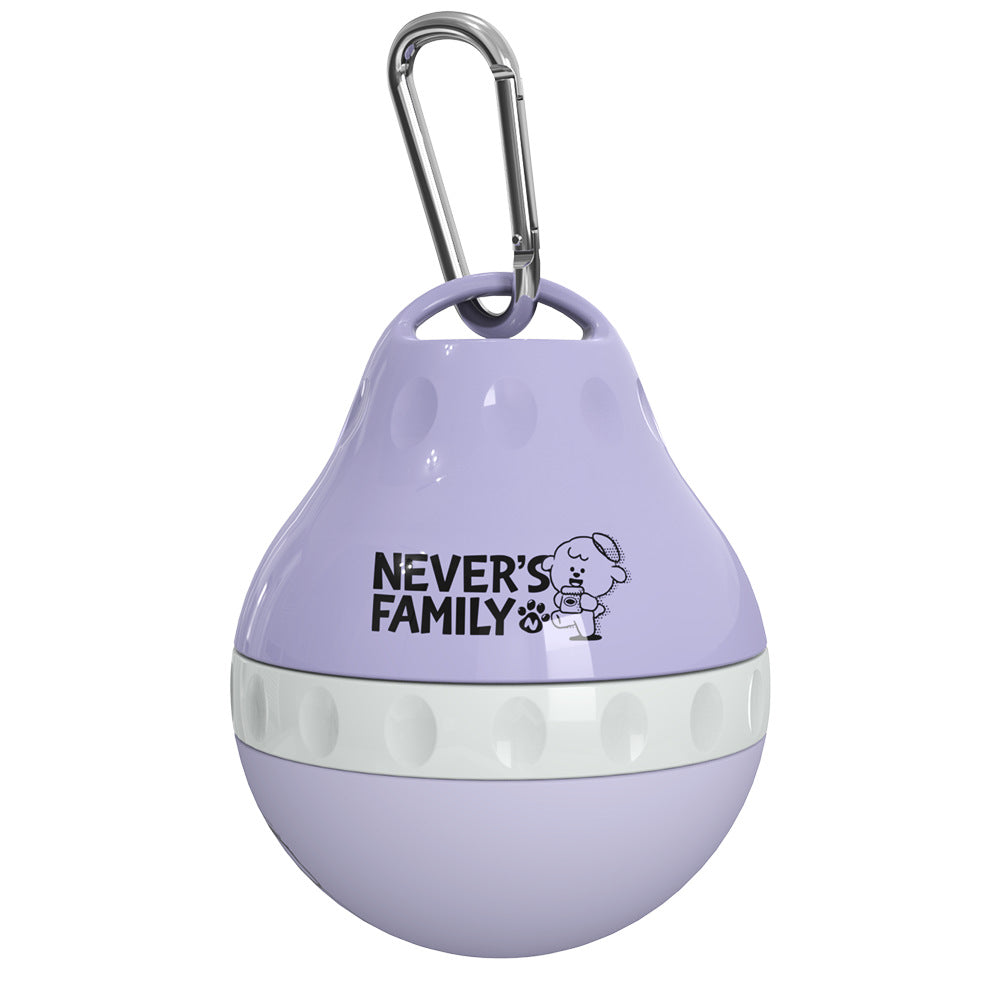 Neva Family Collaboration Pet Store Selected Supplies Outdoor Portable Cat and Dog Drinking Water Bottle Capsule Poop Bag Dispenser